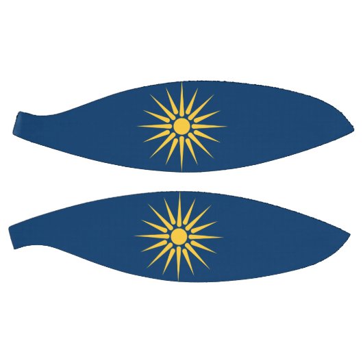 Fullsize Basketball with Flag of Macedonia (Panele)