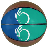 Fullsize Basketball with Flag of Ottawa (Vorderseite)