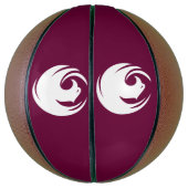Fullsize Basketball with Flag of Phoenix City (Vertikal)