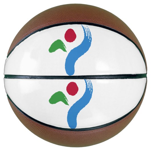Fullsize Basketball with Flag of Seoul (Vorderseite)