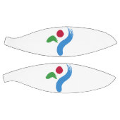 Fullsize Basketball with Flag of Seoul (Panele)