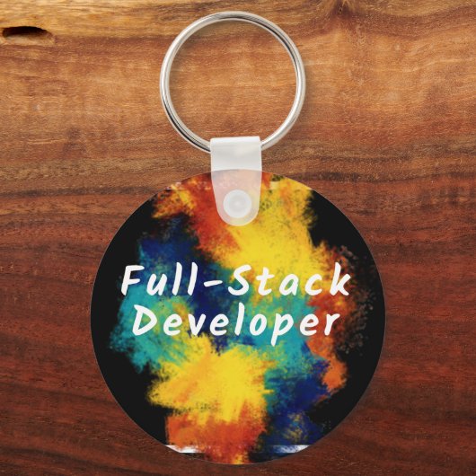 FullStack Developer-Schlüsselanhänger Schlüsselanhänger (Vorderseite)