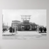 Füllstation der 20er Jahre Poster (Vorne)