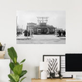 Füllstation der 20er Jahre Poster (Heimbüro)