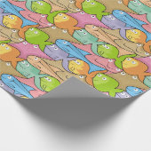 Füllt Cartoon Wrapping Paper Geschenkpapier (Ecke)