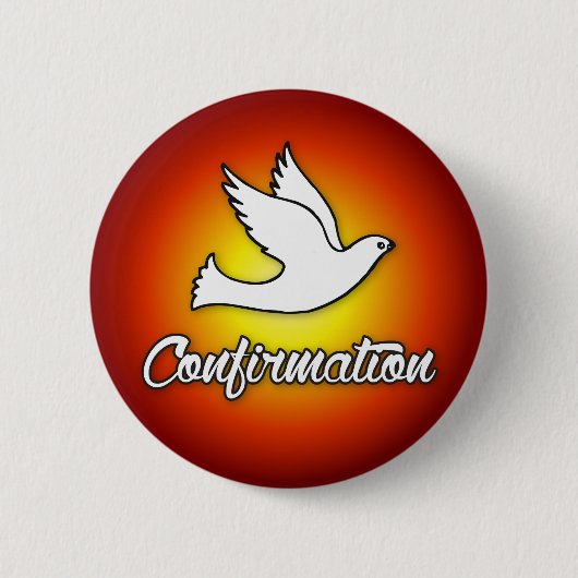Fülltaste, Religious Dove on Red, Bestätigung Button (Vorderseite)
