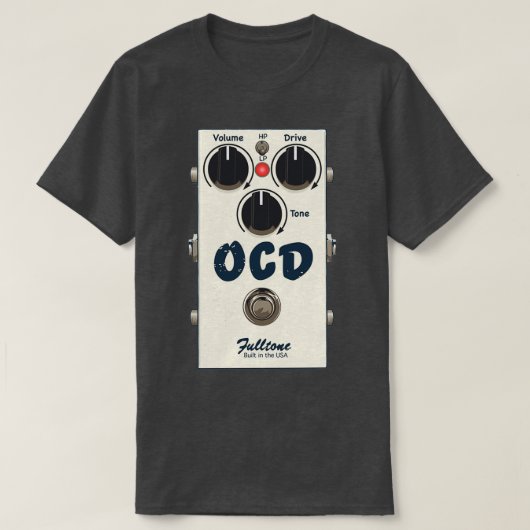 Fulltone OCD Guitar Pedal T-Shirt (Design vorne)