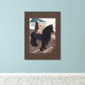 Füllung - gepackte Canvas Leinwanddruck (Insitu (Holzboden))