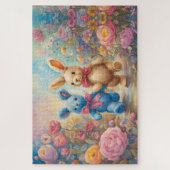 Füllungen in einem Teiggarten Puzzle (Vertikal)