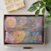 Füllungen in einem Teiggarten Seidenpapier (Geschenk)