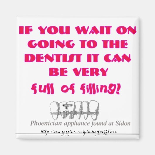 "Füllungen" Magnet (Vorne)