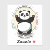 Fully Charged Rare Event – Social Battery Aufkleber (Blatt)