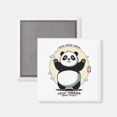 Fully Charged Rare Event – Social Battery Magnet (Vorderseite/Rückseite)