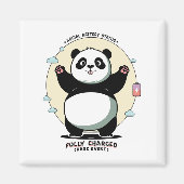 Fully Charged Rare Event – Social Battery Magnet (Vorne)