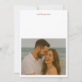 Fully Custom 6 Month Anniversary Card for Couple (Rückseite)