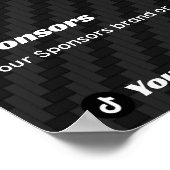 Fully custom Car Show Spec Board Poster (Ecke)