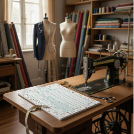 Fully Customizable Body Measurements Chart Notepad Notizblock