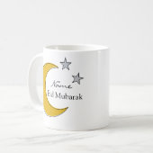 Fully Customizable Eid Mug -Eid Mubarak Coffee Cup Kaffeetasse (Vorderseite Links)