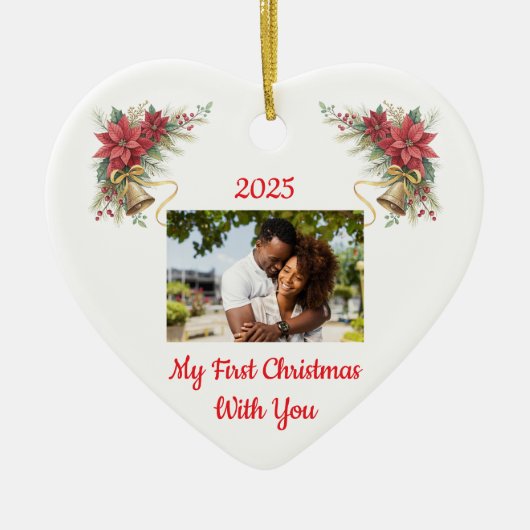 Fully customizable first Christmas ornament (Vorne)