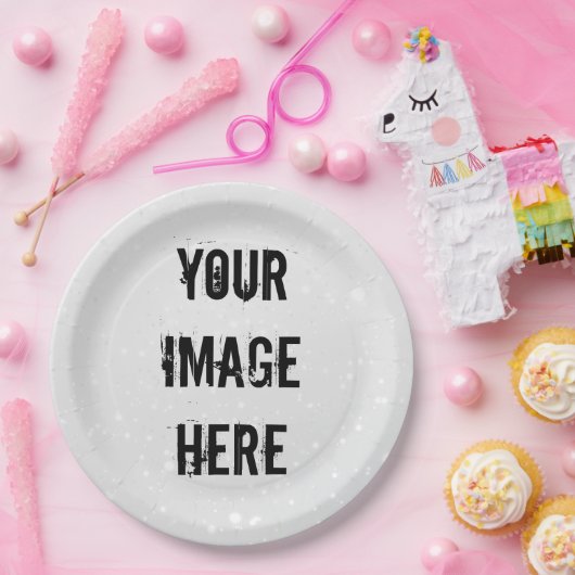 Fully Customizable Paper Plate Pappteller (Party)