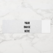 Fully Customizable Water Bottle Label Wasserflaschenetikett (Einzelnes Label)