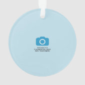 Fully Editable Colors Baseball Jersey Stripes Name Ornament (Rückseite)