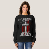 Fully Vaccated By the Blood Of Jesus Christian U Sweatshirt (Vorne ganz)