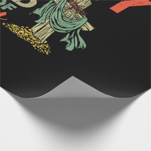 Fully Vaccinated By The Blood Of Jesus Funny Chris Geschenkpapier (Ecke)