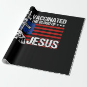 Fully Vaccinated By The Blood Of Jesus Geschenkpapier (Ungerollt)