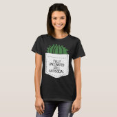 FULLY VACCINATED STILL ANTISOCIAL CACTUS VACCINAT T-Shirt (Vorne ganz)
