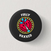 Fully Vaxed Button (Vorderseite)