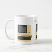 Fully Vaxxed Funny Geek Computer Joke Kaffeetasse (Links)