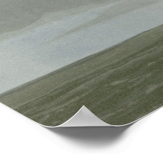 Fulmar Petrel Poster (Ecke)