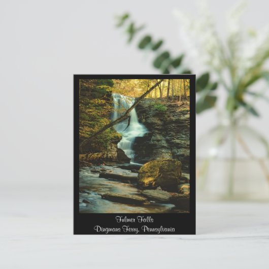 Fulmer Falls Postkarte (Stehend Vorderseite)