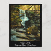 Fulmer Falls Postkarte (Vorderseite)