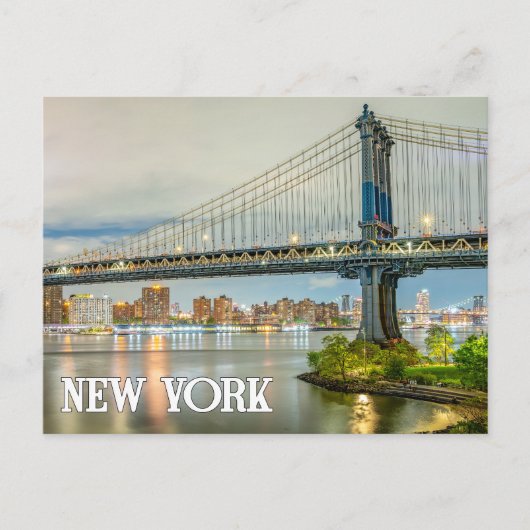 Fulton Ferry Landing, New York, USA Postkarte (Vorderseite)