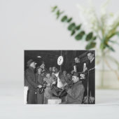 Fulton Fish Band, 1962 Postkarte (Stehend Vorderseite)