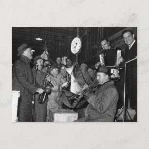 Fulton Fish Band, 1962 Postkarte