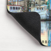 "Fulton Harbour Icons" Mousepad (Ecke)