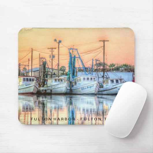 "Fulton Harbour Icons" Mousepad (Mit Mouse)