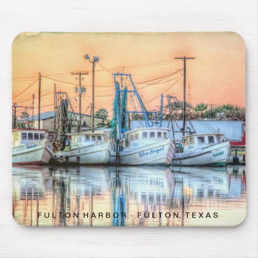 "Fulton Harbour Icons" Mousepad (Vorne)