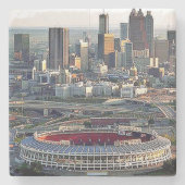 Fulton Landkreis Atlanta Georgia Untersetzer (Vorderseite)