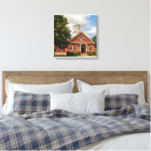 Fulton Landkreis Court House in Johnstown, NY Leinwanddruck (Insitu (Schlafzimmer))