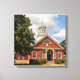 Fulton Landkreis Court House in Johnstown, NY Leinwanddruck