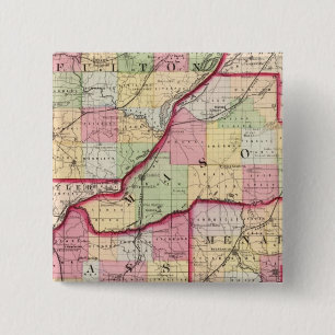 Fulton, Mason, Cass, Menard-Landkreis Button