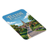 Fulton Missouri Magnet (Rechte Seite)
