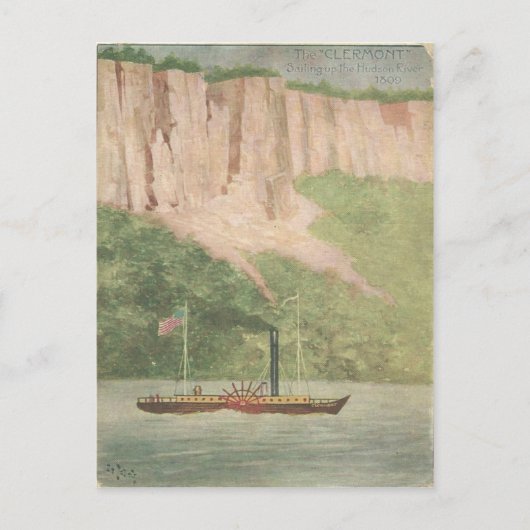 Fultons Torheit? Der Cleremont. Postkarte (Vorderseite)