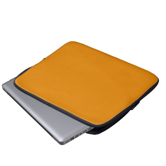 Fulvous Color Laptopschutzhülle (Vorne Knopf)