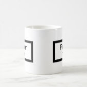 Fumer Tue Kaffeetasse (Mittel)