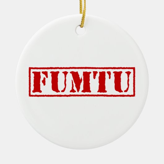 FUMTU KERAMIK ORNAMENT (Vorne)